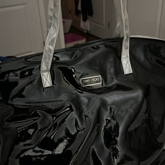 Jimmy Choo shiny tote bag - Picture 4 of 5